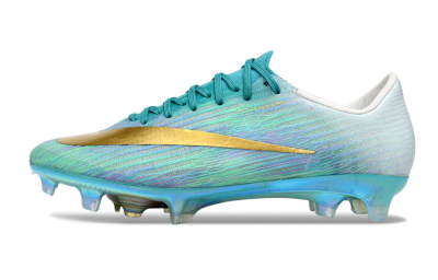 Nike Air Zoom Mercurial Superfly 11 FG Firm Ground Soccer Cleats - Aqua/Sea Green/Metallic Gold