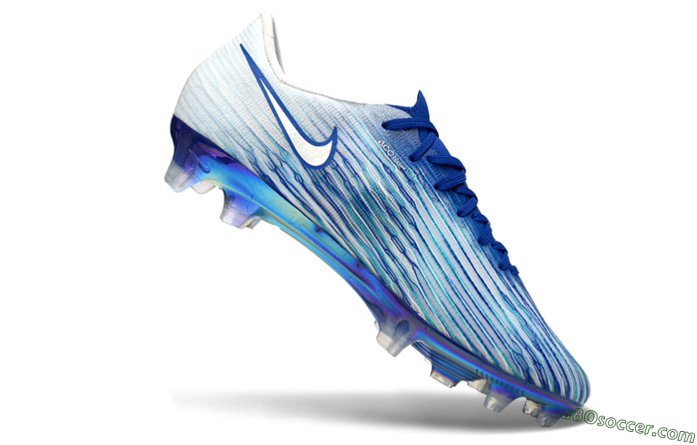 Nike Air Zoom Mercurial Superfly 11 FG Firm Ground Soccer Cleats - Blue/Electric Blue/Iridescent White 4