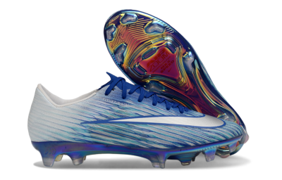 Nike Air Zoom Mercurial Superfly 11 FG Firm Ground Soccer Cleats - Blue/Electric Blue/Iridescent White
