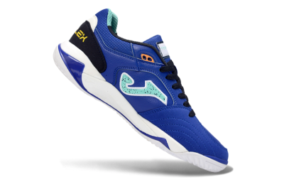 Joma Top Flex IC Indoor & Futsal Soccer Shoes - Blue/Aquatic Blue/White