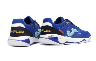 Joma Top Flex IC Indoor & Futsal Soccer Shoes - Blue/Aquatic Blue/White
