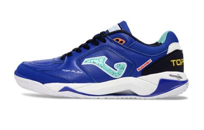 Joma Top Flex IC Indoor & Futsal Soccer Shoes - Blue/Aquatic Blue/White