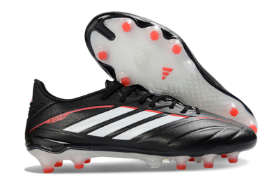 Adidas Copa Pure 4 Elite FG Firm Ground Soccer Cleats - Black/Crimson Red/White