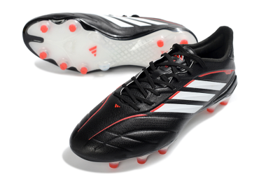 Adidas Copa Pure 4 Elite FG Firm Ground Soccer Cleats - Black/Crimson Red/White