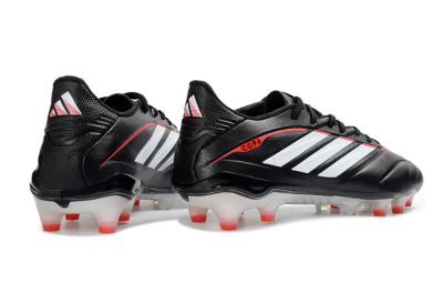 Adidas Copa Pure 4 Elite FG Firm Ground Soccer Cleats - Black/Crimson Red/White