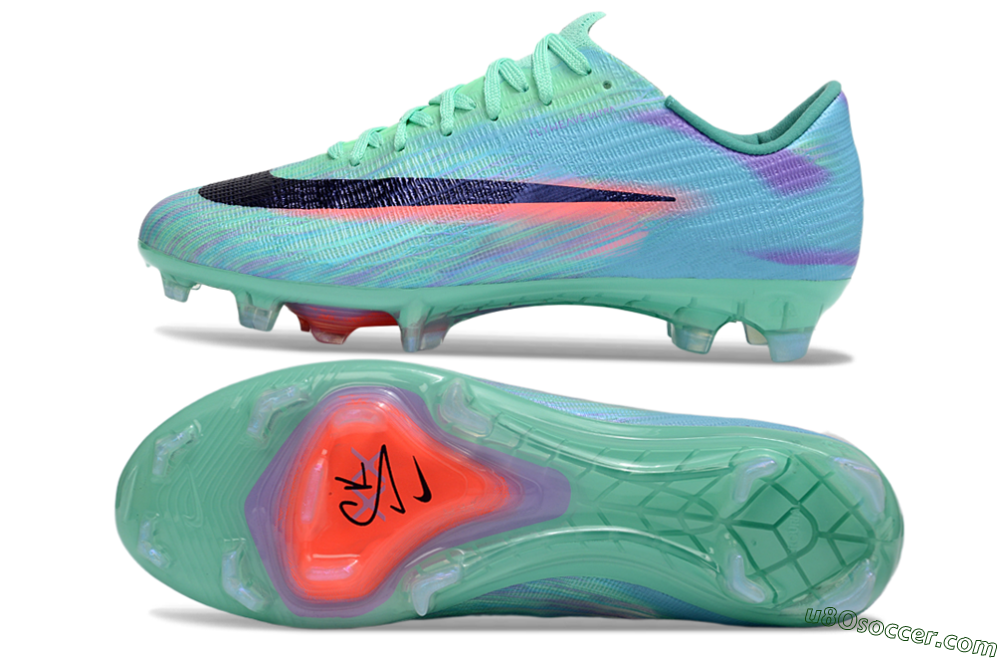 Nike Air Zoom Mercurial Superfly 11 FG Firm Ground Soccer Cleats - Green/Aqua Mist/Fusion Pink 0