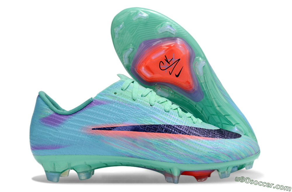 Nike Air Zoom Mercurial Superfly 11 FG Firm Ground Soccer Cleats - Green/Aqua Mist/Fusion Pink 1