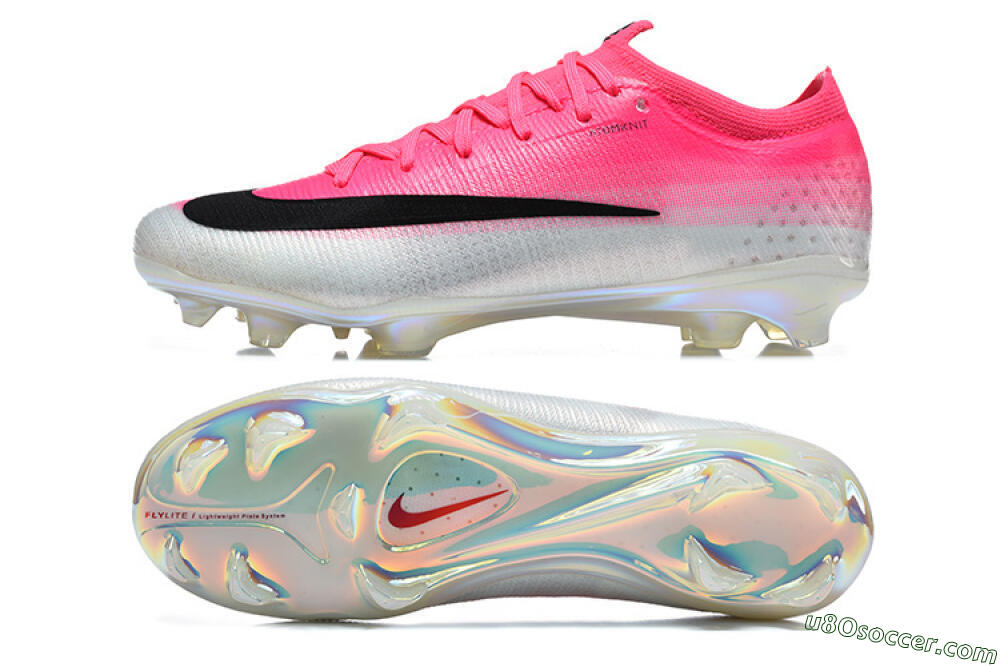 Nike Air Zoom Mercurial Vapor 17 Elite FG Firm Ground Soccer Cleats - Pink/Electric Pink/Black 0