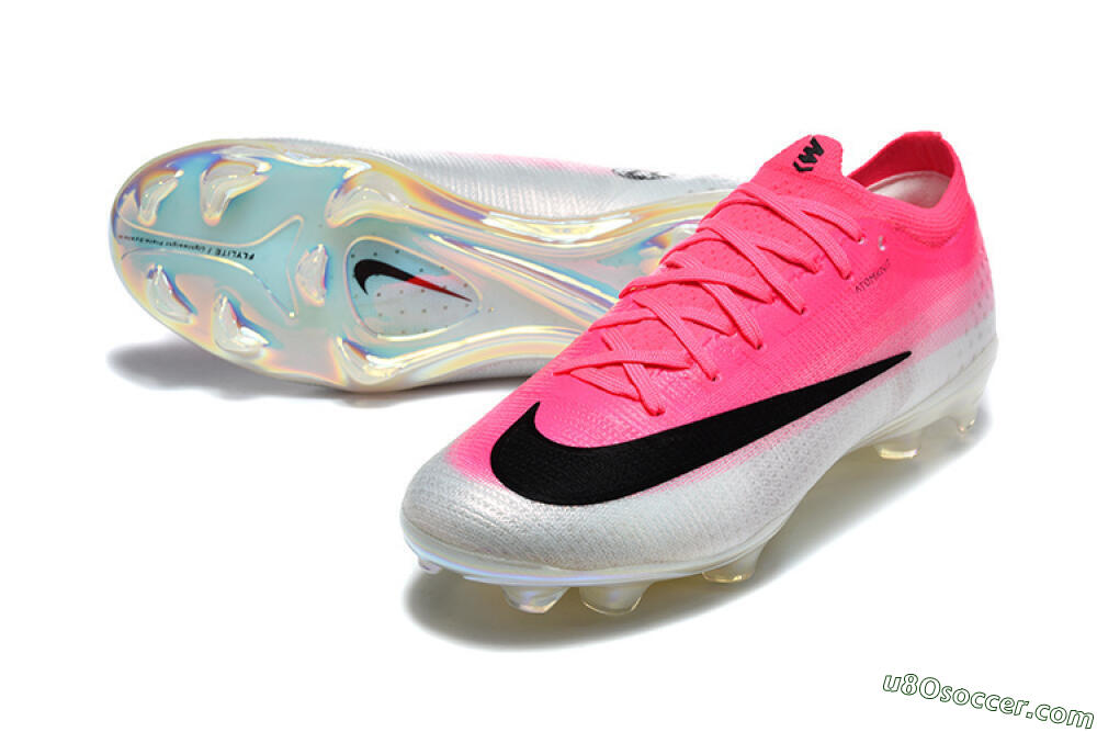 Nike Air Zoom Mercurial Vapor 17 Elite FG Firm Ground Soccer Cleats - Pink/Electric Pink/Black 3