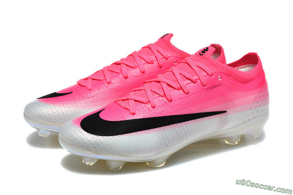Nike Air Zoom Mercurial Vapor 17 Elite FG Firm Ground Soccer Cleats - Pink/Electric Pink/Black 5