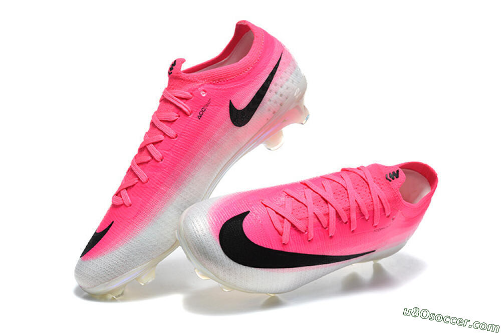 Nike Air Zoom Mercurial Vapor 17 Elite FG Firm Ground Soccer Cleats - Pink/Electric Pink/Black 6