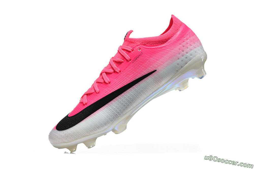 Nike Air Zoom Mercurial Vapor 17 Elite FG Firm Ground Soccer Cleats - Pink/Electric Pink/Black 8