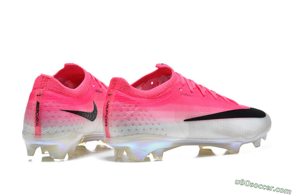 Nike Air Zoom Mercurial Vapor 17 Elite FG Firm Ground Soccer Cleats - Pink/Electric Pink/Black 9