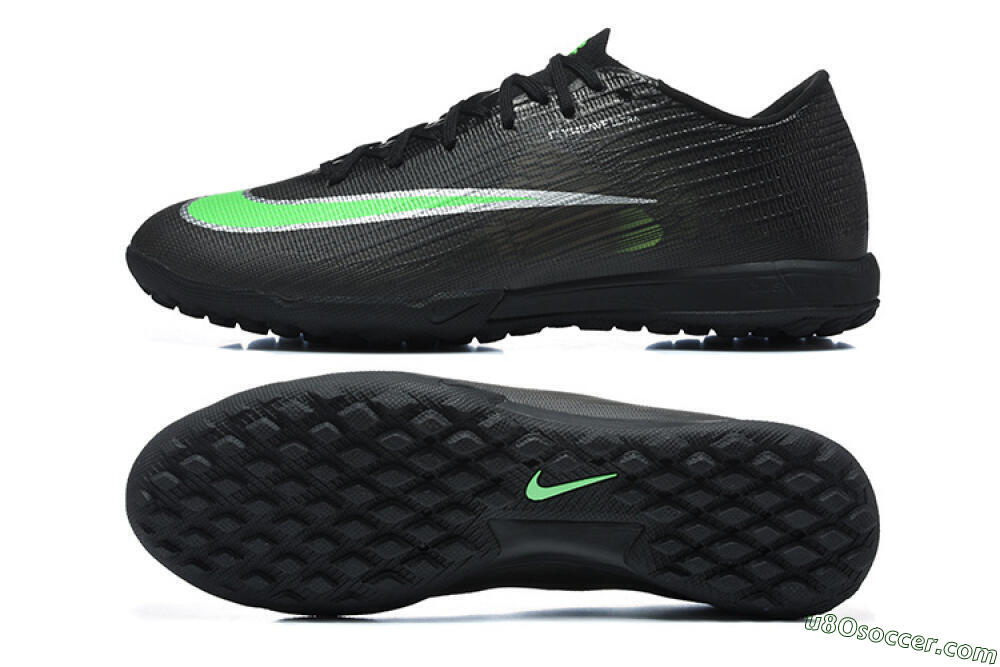 Nike Air Zoom Mercurial Superfly 11 TF Artificial Turf Soccer Shoes - Black/Neon Green/Phantom Black 0