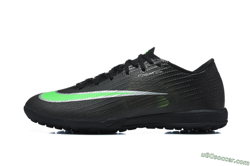 Nike Air Zoom Mercurial Superfly 11 TF Artificial Turf Soccer Shoes - Black/Neon Green/Phantom Black 2