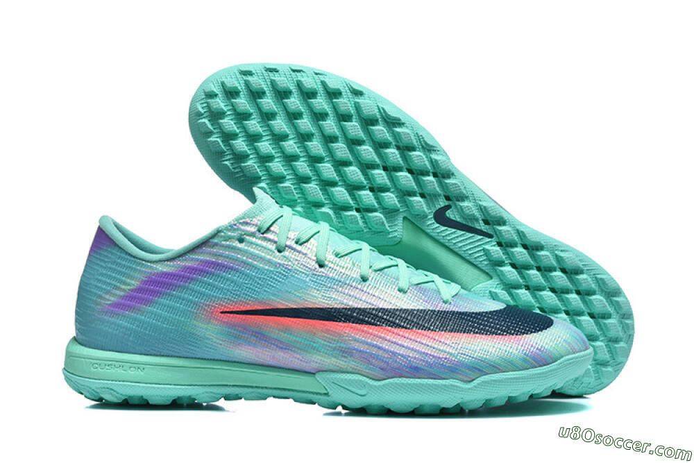 Nike Air Zoom Mercurial Superfly 11 TF Artificial Turf Soccer Shoes - Aqua/Electric Blue/Coral Pink 1