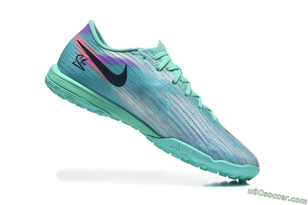 Nike Air Zoom Mercurial Superfly 11 TF Artificial Turf Soccer Shoes - Aqua/Electric Blue/Coral Pink 7