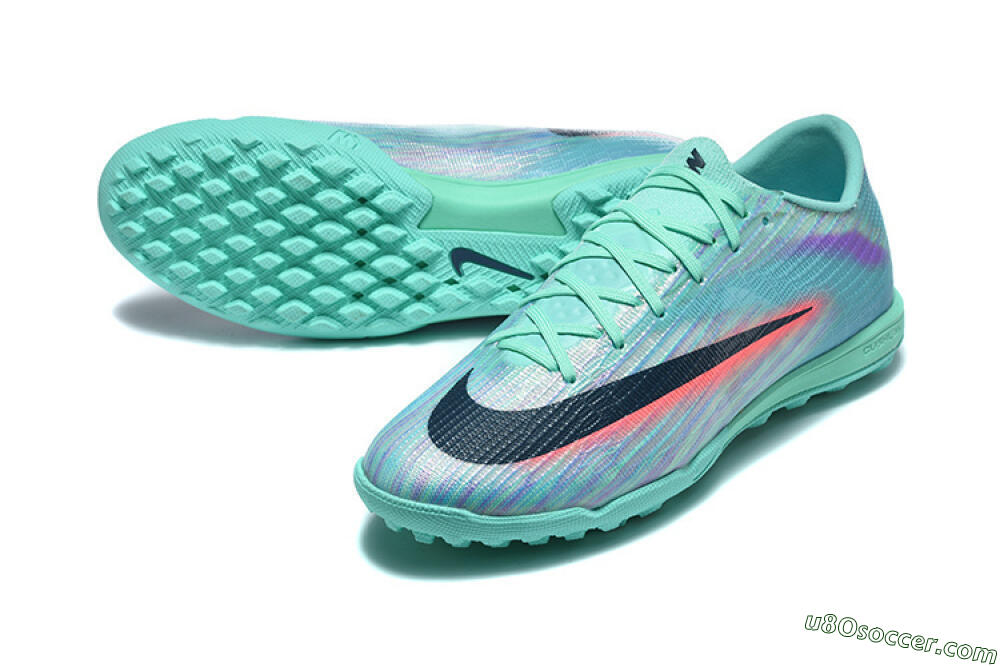 Nike Air Zoom Mercurial Superfly 11 TF Artificial Turf Soccer Shoes - Aqua/Electric Blue/Coral Pink 3