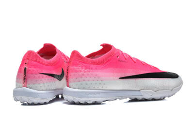 Nike Air Zoom Mercurial Vapor 17 Elite TF Artificial Turf Soccer Shoes - Pink/Vibrant Pink/Light Gray