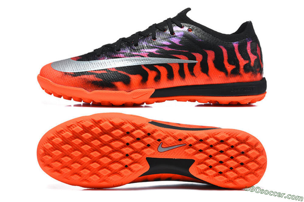 Nike Air Zoom Mercurial Superfly 11 TF Artificial Turf Soccer Shoes - Orange/Black Fire/Crimson Burst 0