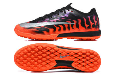 Nike Air Zoom Mercurial Superfly 11 TF Artificial Turf Soccer Shoes - Orange/Black Fire/Crimson Burst