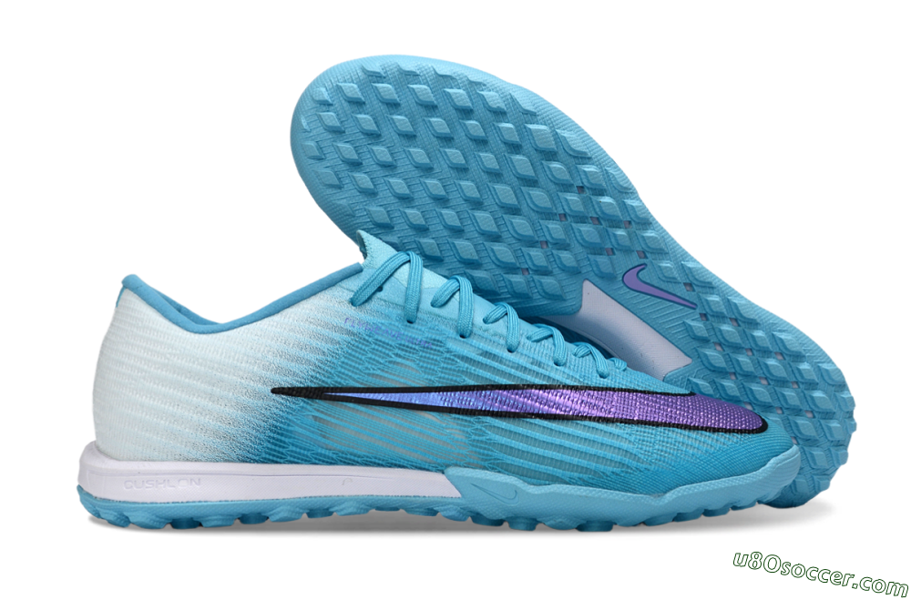Nike Air Zoom Mercurial Superfly 11 TF Artificial Turf Soccer Shoes - Aqua/Sky Blue/Deep Purple 1