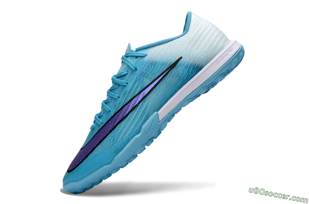 Nike Air Zoom Mercurial Superfly 11 TF Artificial Turf Soccer Shoes - Aqua/Sky Blue/Deep Purple 5