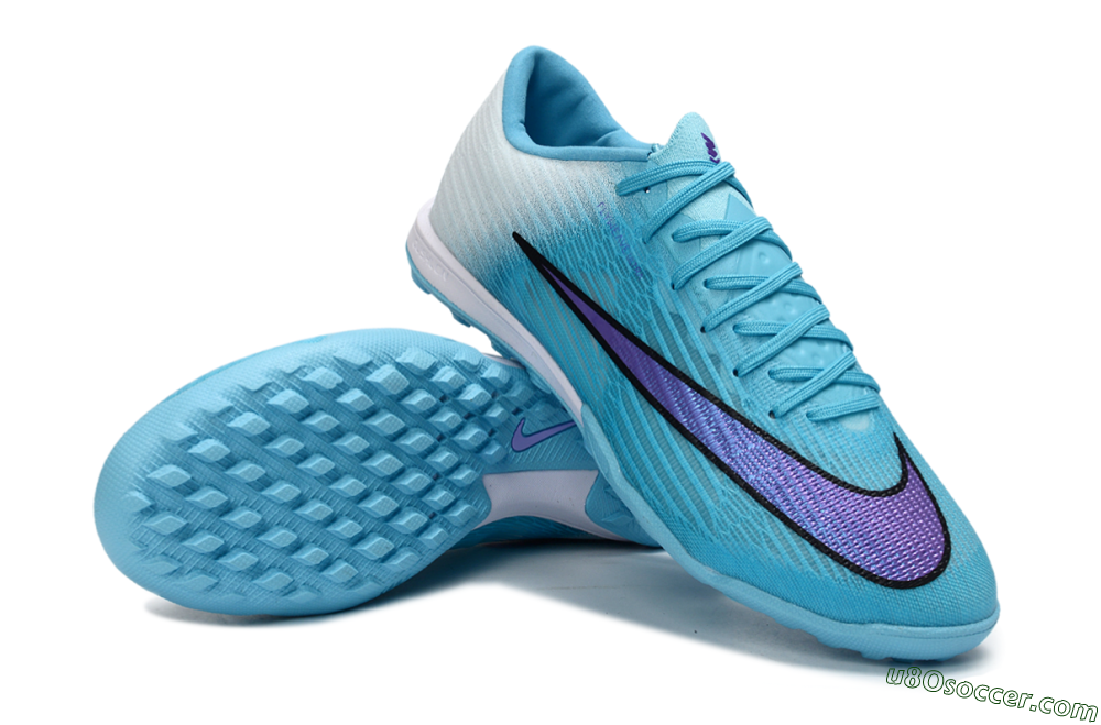 Nike Air Zoom Mercurial Superfly 11 TF Artificial Turf Soccer Shoes - Aqua/Sky Blue/Deep Purple 3