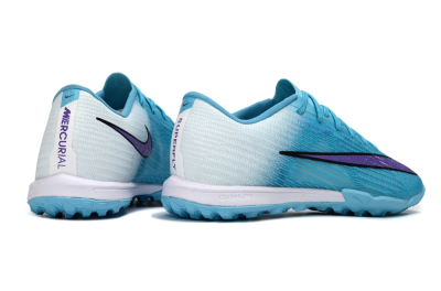 Nike Air Zoom Mercurial Superfly 11 TF Artificial Turf Soccer Shoes - Aqua/Sky Blue/Deep Purple