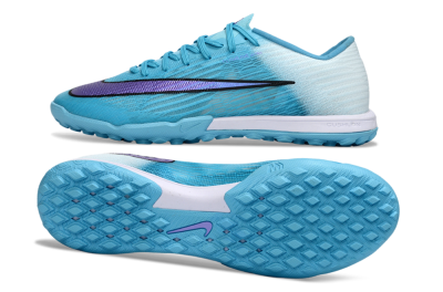 Nike Air Zoom Mercurial Superfly 11 TF Artificial Turf Soccer Shoes - Aqua/Sky Blue/Deep Purple