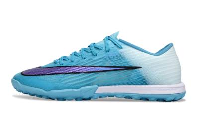 Nike Air Zoom Mercurial Superfly 11 TF Artificial Turf Soccer Shoes - Aqua/Sky Blue/Deep Purple