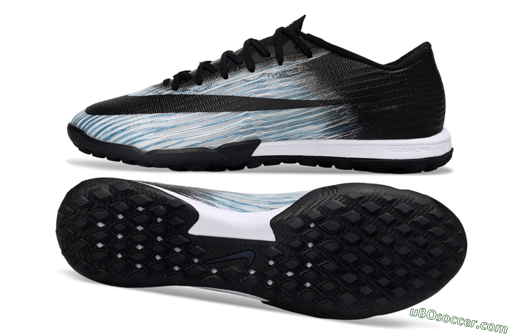 Nike Air Zoom Mercurial Superfly 11 TF Artificial Turf Soccer Shoes - Black/Ice Blue/White 0