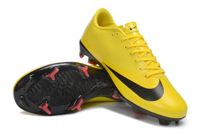 CR7 x Nike Air Zoom Mercurial Vapor 16 Elite FG Firm Ground Soccer Cleats - Yellow/Solar Yellow/Black