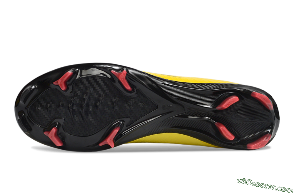 CR7 x Nike Air Zoom Mercurial Vapor 16 Elite FG Firm Ground Soccer Cleats - Yellow/Solar Yellow/Black 6