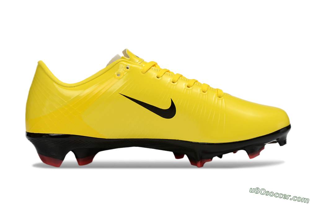 CR7 x Nike Air Zoom Mercurial Vapor 16 Elite FG Firm Ground Soccer Cleats - Yellow/Solar Yellow/Black 7