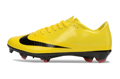 CR7 x Nike Air Zoom Mercurial Vapor 16 Elite FG Firm Ground Soccer Cleats - Yellow/Solar Yellow/Black