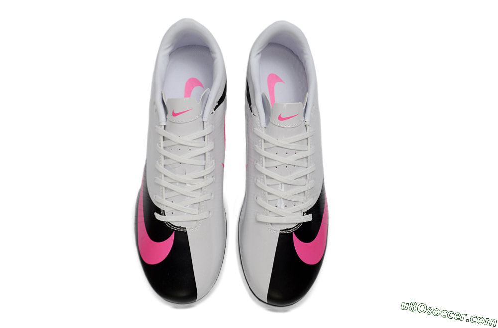 CR7 x Nike Air Zoom Mercurial Vapor 16 Elite AG Firm Ground Soccer Cleats - Black/Hot Pink/White 4