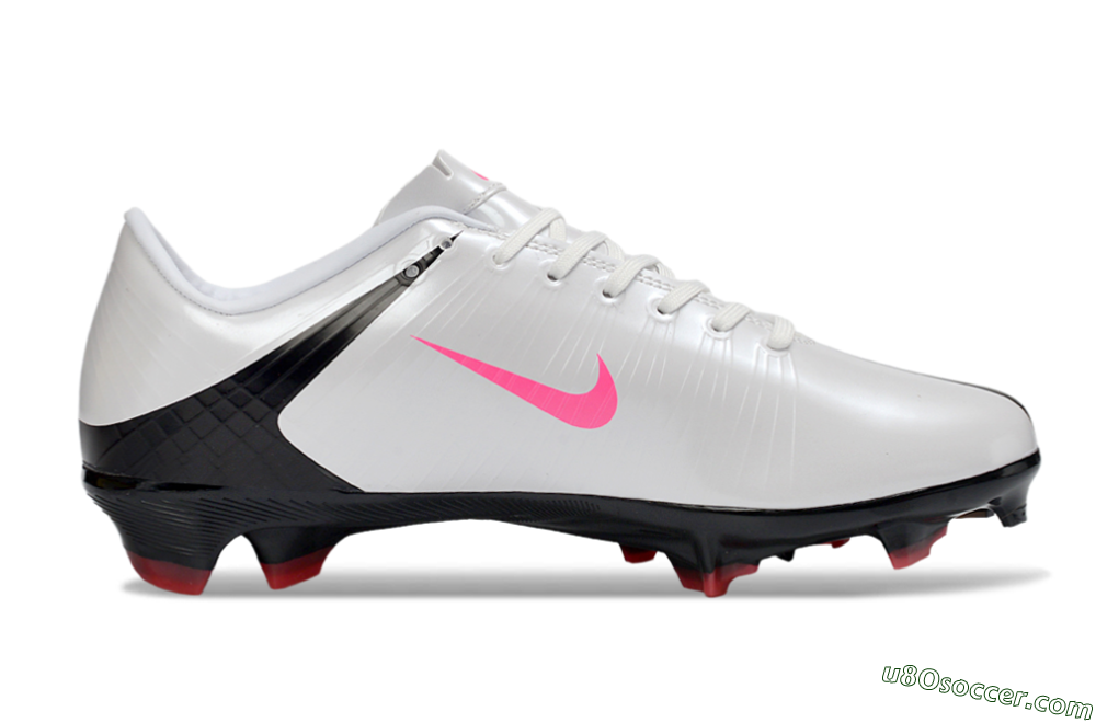 CR7 x Nike Air Zoom Mercurial Vapor 16 Elite AG Firm Ground Soccer Cleats - Black/Hot Pink/White 7