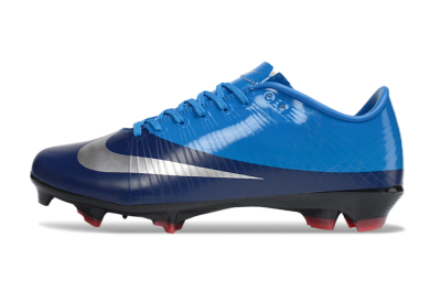 CR7 x Nike Air Zoom Mercurial Vapor 16 Elite FG Firm Ground Soccer Cleats - Blue/Electric Blue/Space Blue