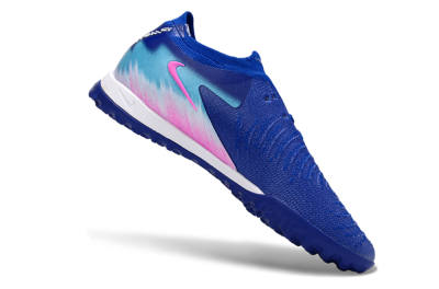 Nike Phantom GX 2 Elite TF Artificial Turf Soccer Shoes - Blue/Electric Pink/Sea Breeze