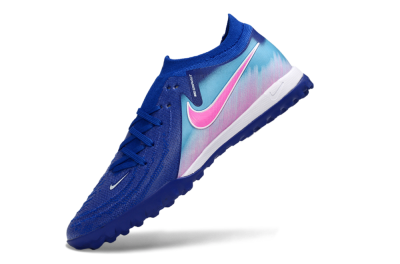 Nike Phantom GX 2 Elite TF Artificial Turf Soccer Shoes - Blue/Electric Pink/Sea Breeze
