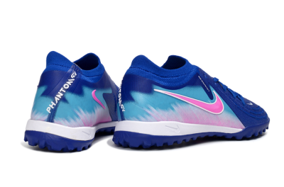 Nike Phantom GX 2 Elite TF Artificial Turf Soccer Shoes - Blue/Electric Pink/Sea Breeze