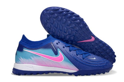 Nike Phantom GX 2 Elite TF Artificial Turf Soccer Shoes - Blue/Electric Pink/Sea Breeze