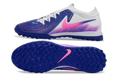 Nike Phantom GX 2 Elite TF Artificial Turf Soccer Shoes - Blue/Electric Blue/Fuchsia Pink