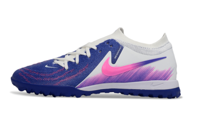 Nike Phantom GX 2 Elite TF Artificial Turf Soccer Shoes - Blue/Electric Blue/Fuchsia Pink