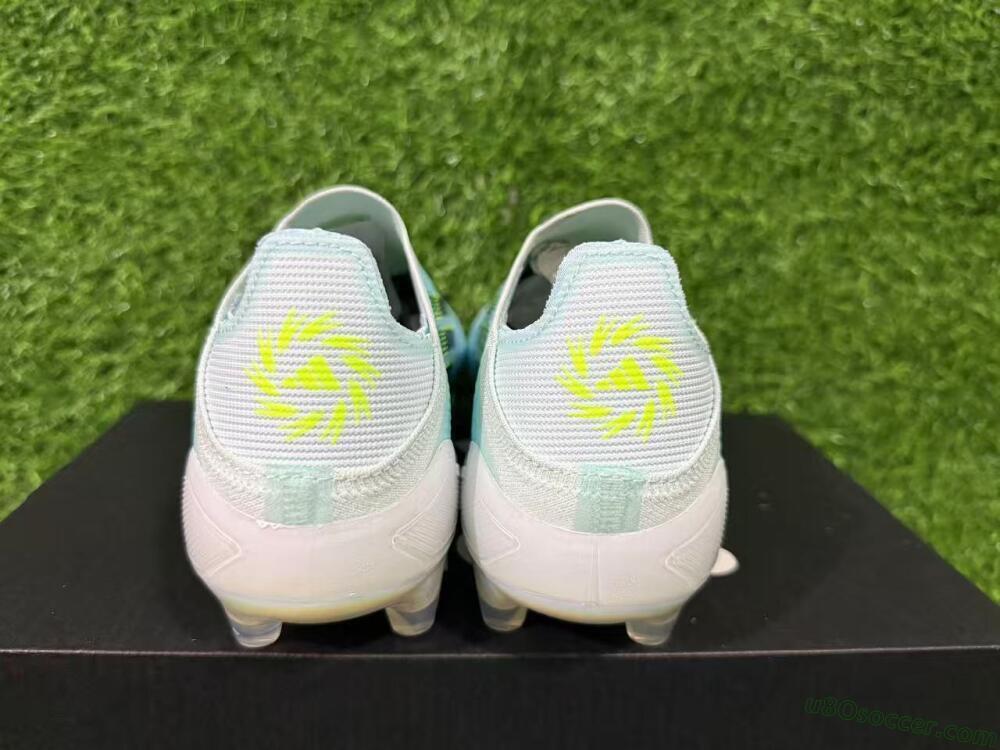 Adidas F50 Elite Laceless FG Firm Ground Soccer Cleats - Blue/Electric Blue/Sunny Yellow