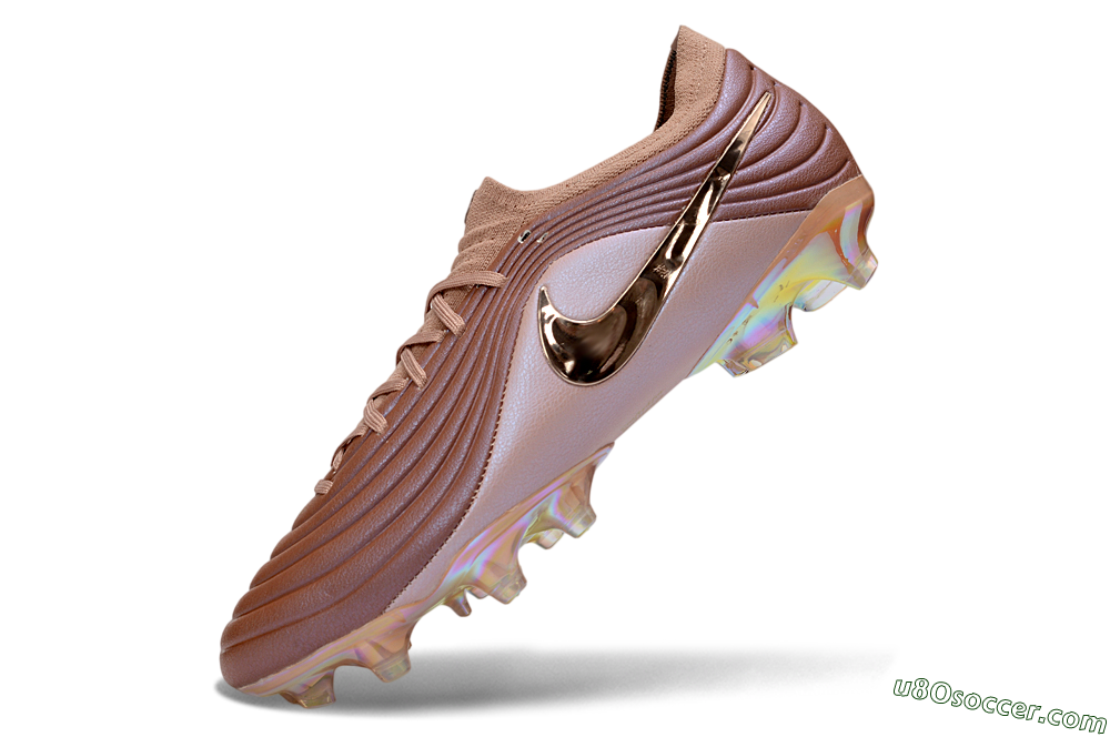 Nike Tiempo Legend 11 Elite FG Firm Ground Soccer Cleats - Brown/Rose Gold/Soft Pink 6