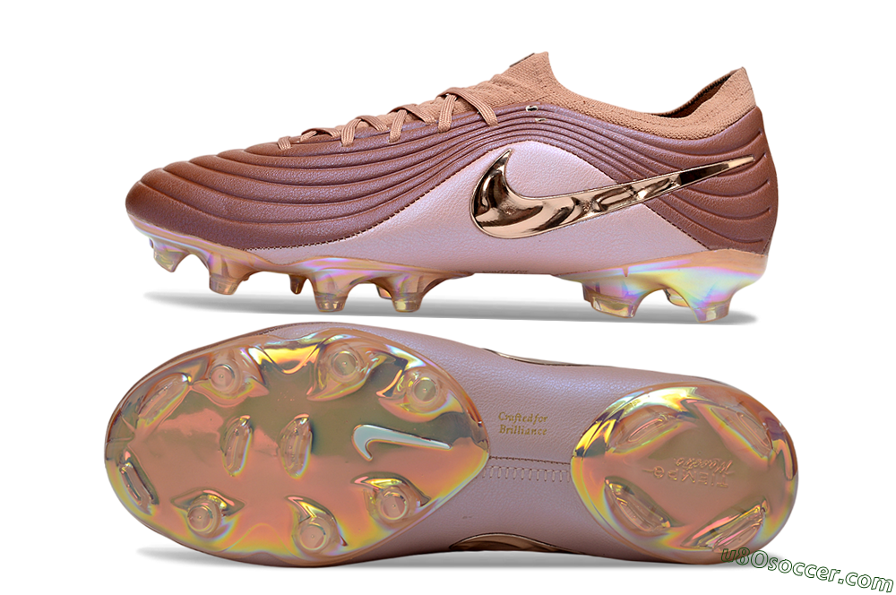 Nike Tiempo Legend 11 Elite FG Firm Ground Soccer Cleats - Brown/Rose Gold/Soft Pink 0