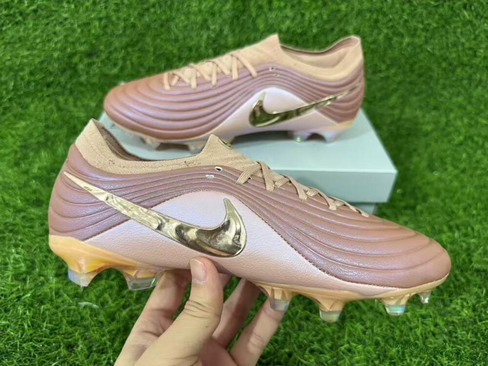 Nike Tiempo Legend 11 Elite FG Firm Ground Soccer Cleats - Brown/Rose Gold/Soft Pink