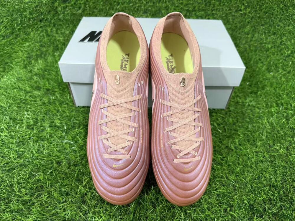 Nike Tiempo Legend 11 Elite FG Firm Ground Soccer Cleats - Brown/Rose Gold/Soft Pink